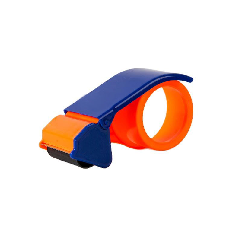 Packing tape dispenser with ergonomic handle Packing tape dispenser with ergonomic handle